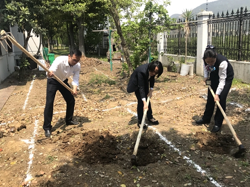 圖為前期所領導帶頭開墾荒地 陳瑩攝_副本.jpg